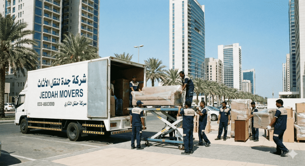 كيف تصل لأرقام شركات نقل العفش