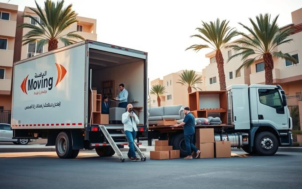 نقل عفش حي الواحة جدة