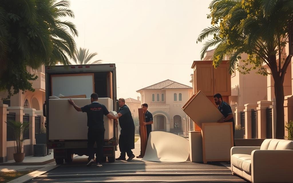 نقل عفش حي الثغر بجدة | خدمات نقل اثاث احترافية مع الفك والتركيب