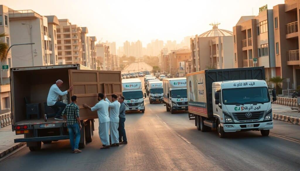 خدمات شاملة للفك والتغليف | نقل العفش والاثاث بجدة بأمان تام
